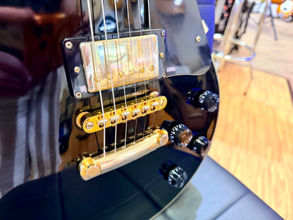 🔥RARE 1989🔥 Epiphone Les Paul Custom MIK First Year~ Open Book~ Korea~ Black!