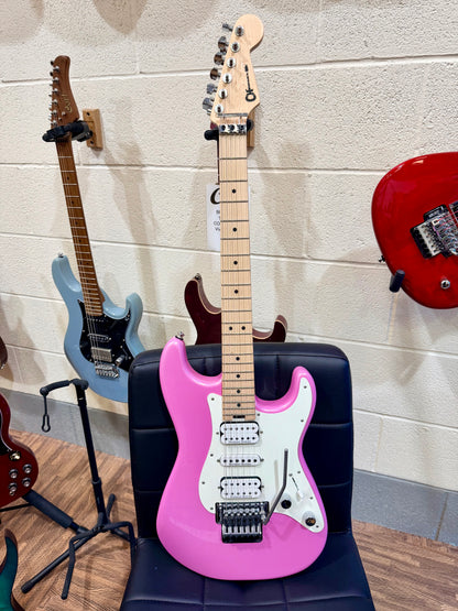 🔥2021🔥 Charvel Pro Mod So Cal Style 1 HSH FR~ Maple Platinum Pink~ MINT!