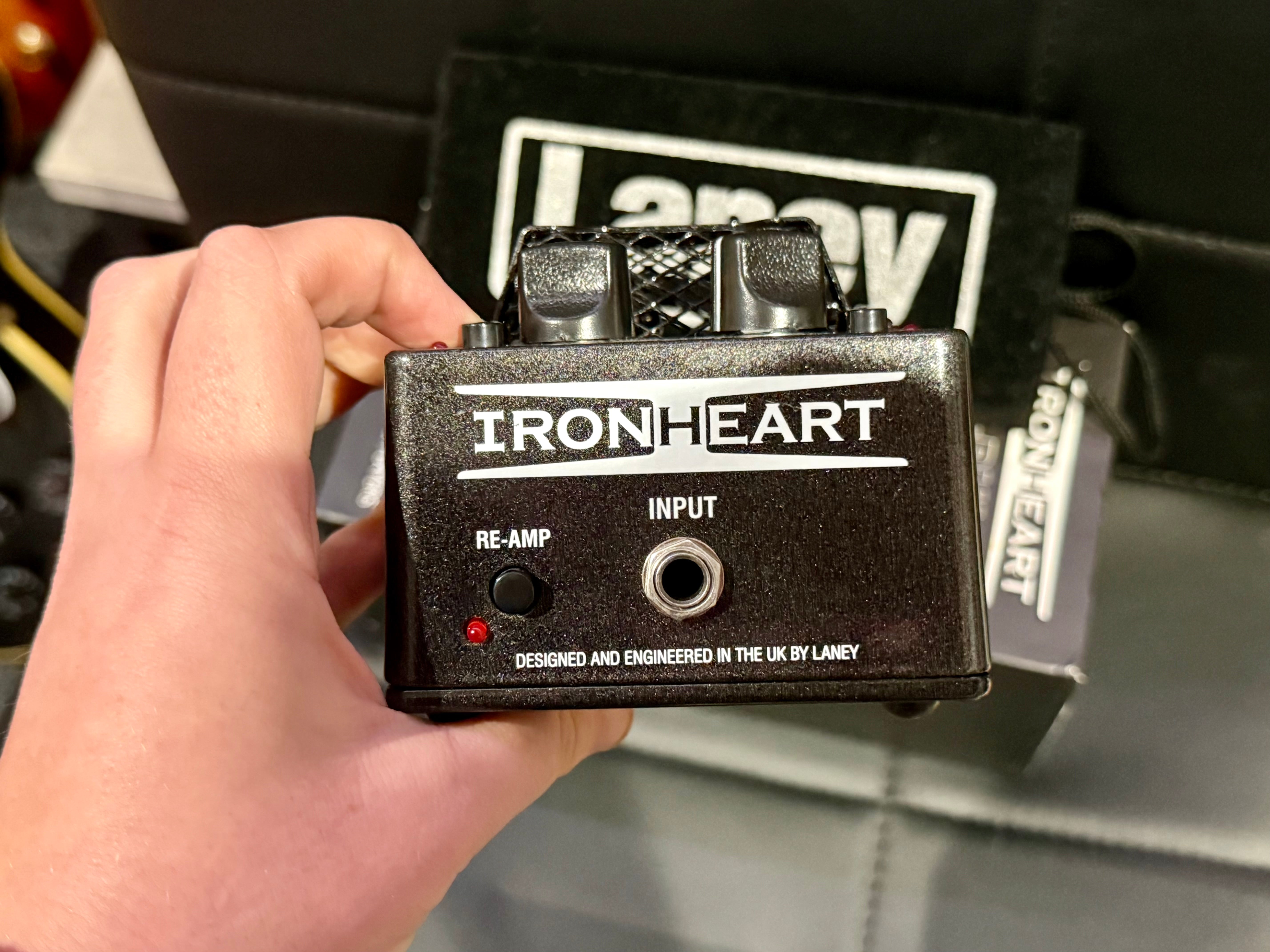 🎸 Laney Ironheart IRT-Pulse Pre-Amp~All Tube High Gain T-USB Interface Pedal 🎸