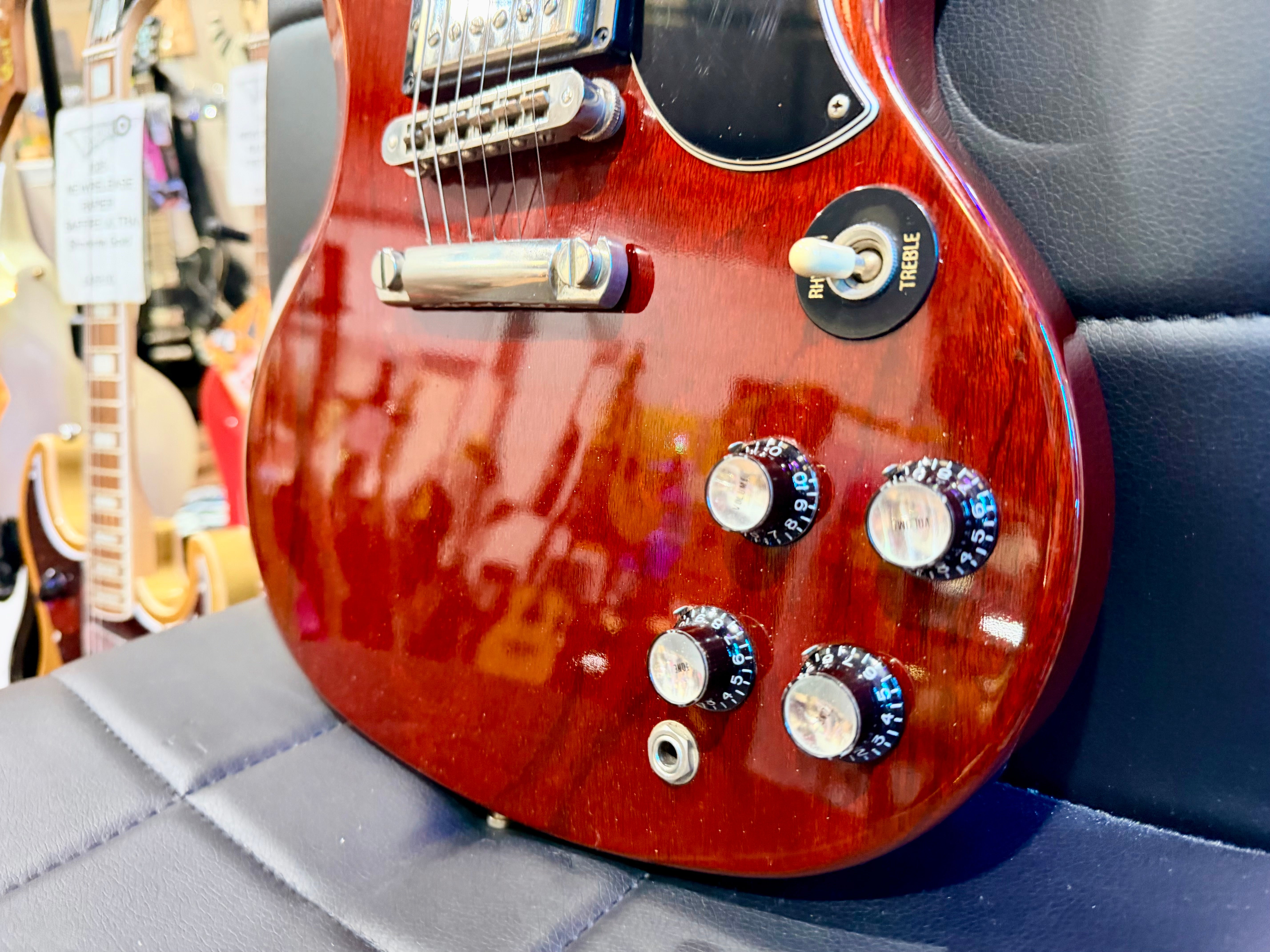 🍒2005 USA🍒 Gibson '61 SG Standard Reissue~ Heritage Cherry~ Cherished & Case!