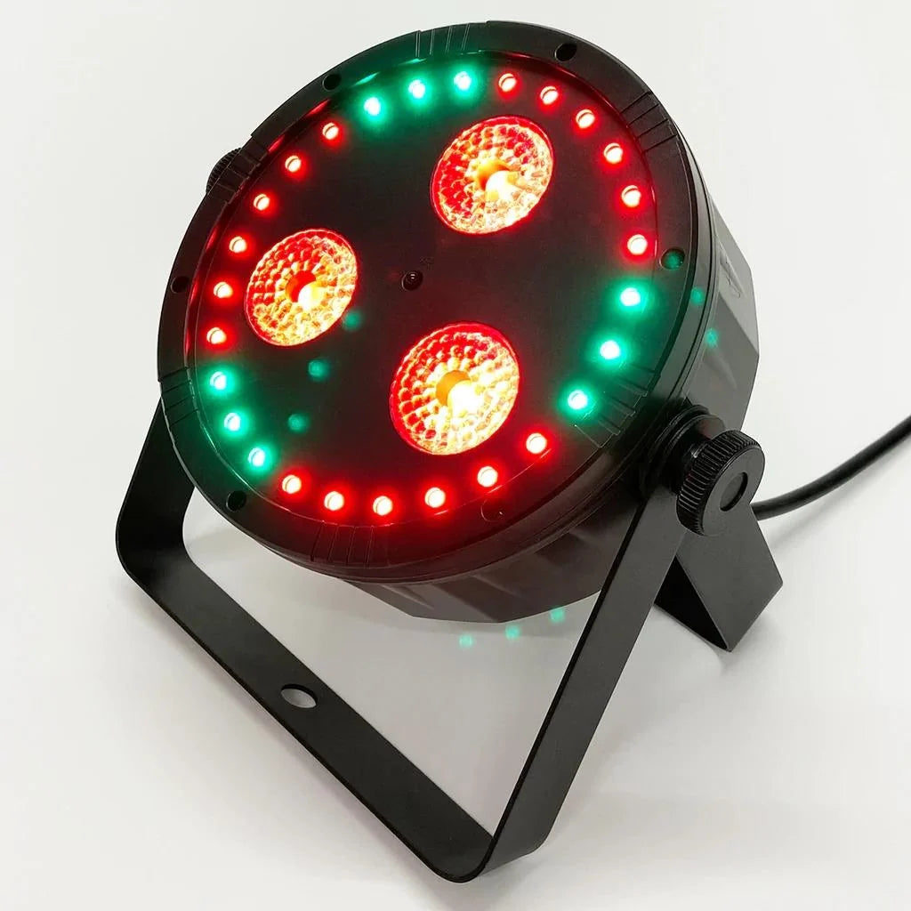 ✨NEW✨ KAM PAR 59 LED Light 3 X Hex RGBWAUV DMX Par Can Party DJ Disco Bar