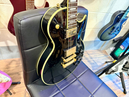 🔥RARE🔥 Epiphone Les Paul Custom 50th Anniversary Ebony/Gold~ 2002 Ltd Edition!