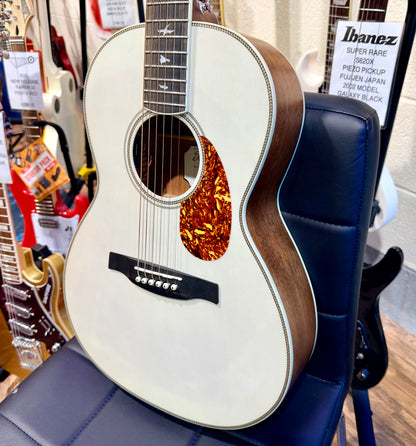 🌟2021🌟 PRS SE Tonare Parlour P20E Electro-Acoustic Guitar~ White + Gig Bag!