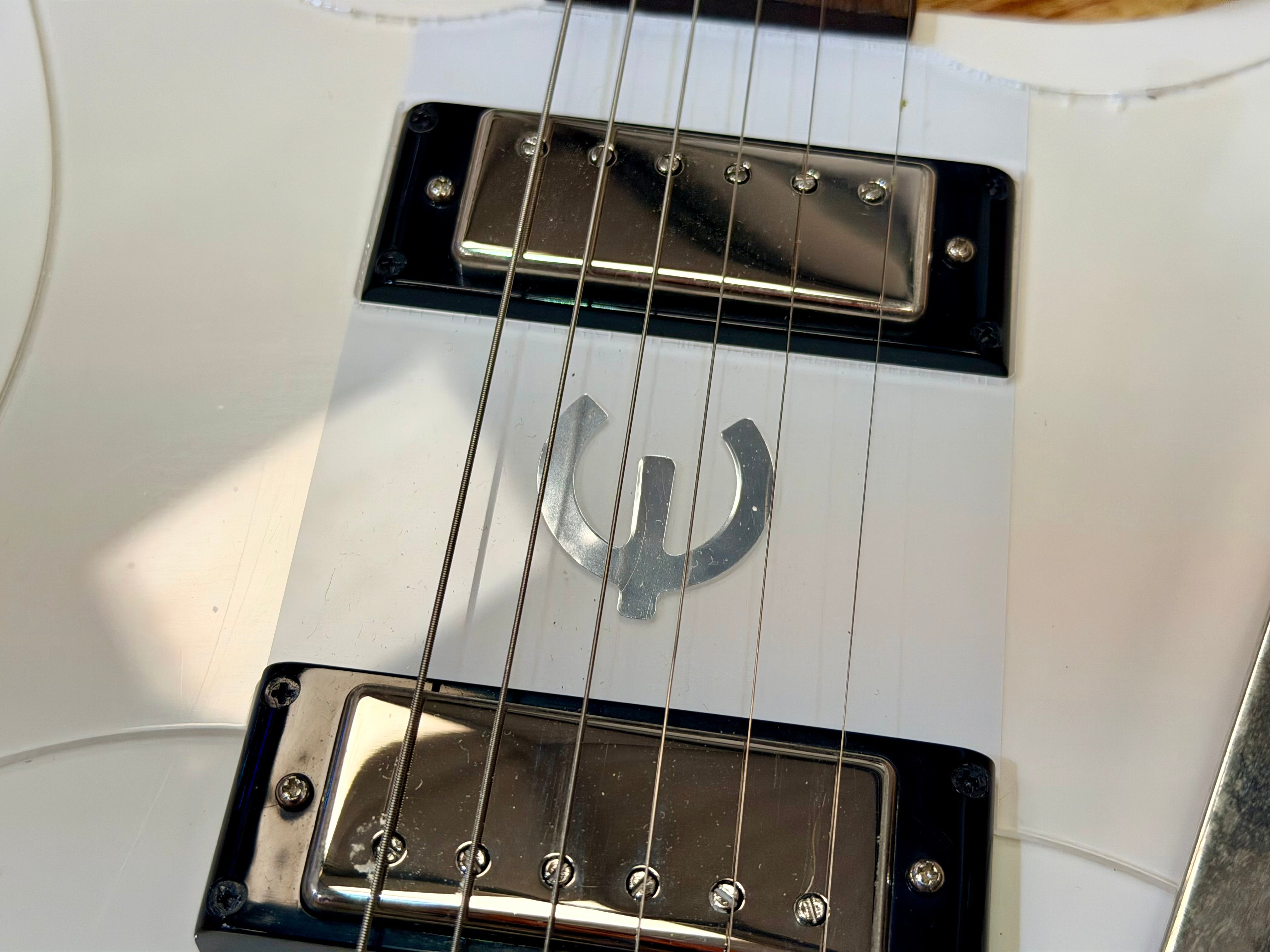 ✨2024✨ Epiphone Crestwood Custom Tremotone Polaris White~ Mini Humbuckers!