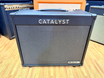 🎸MINT Line 6 Catalyst 60 60W 1x12 Guitar Amplifier Combo Amp + LFS2 Footswitch 🎸