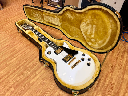 🔥2024🔥 Epiphone Inspired By Gibson Custom Les Paul~ Alpine White~ USA Pickups!