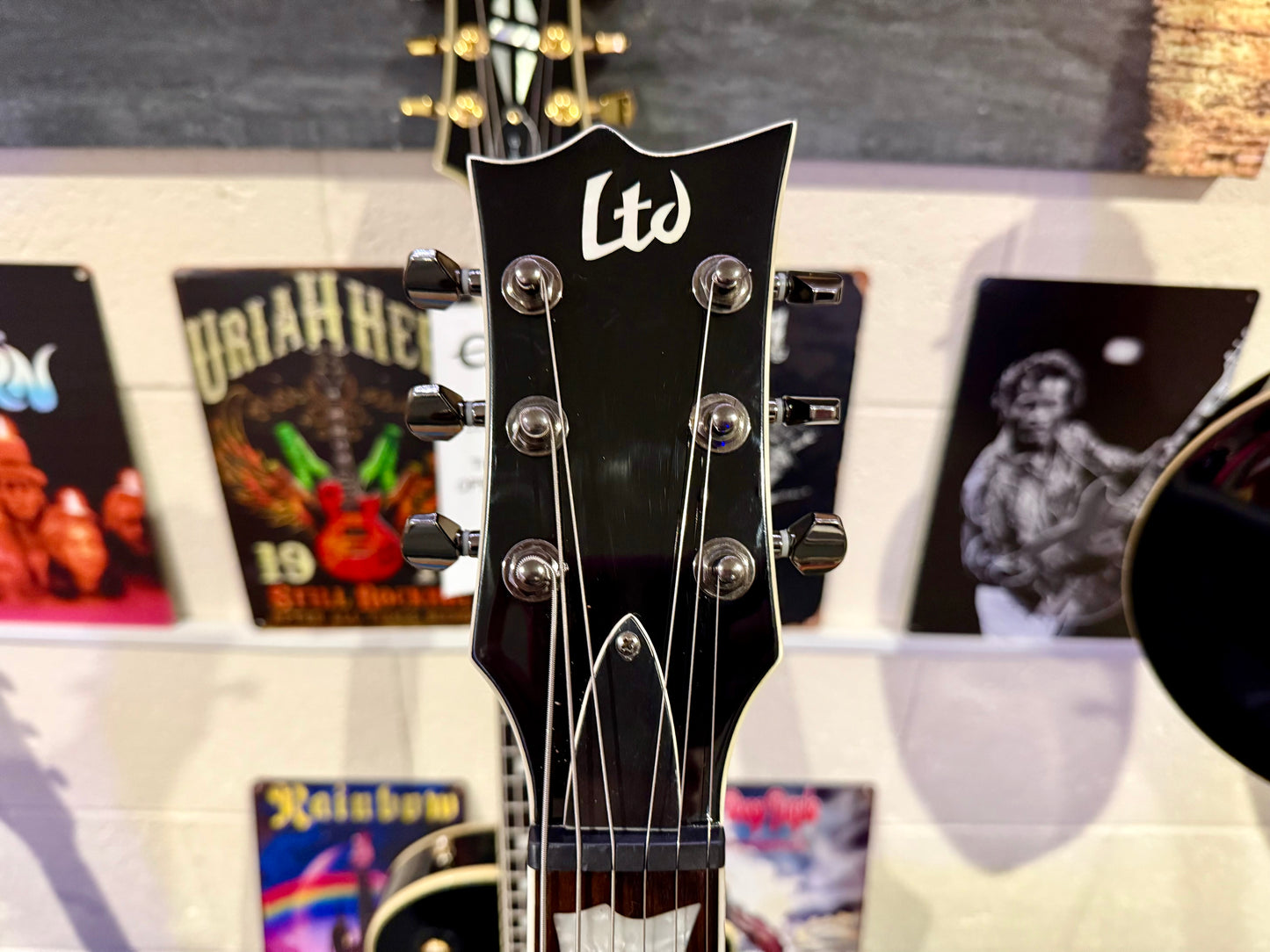 🔥ACTIVE PICKUPS🔥 ESP LTD EC-331 Electric Guitar~ Gloss Black~ Set Neck!