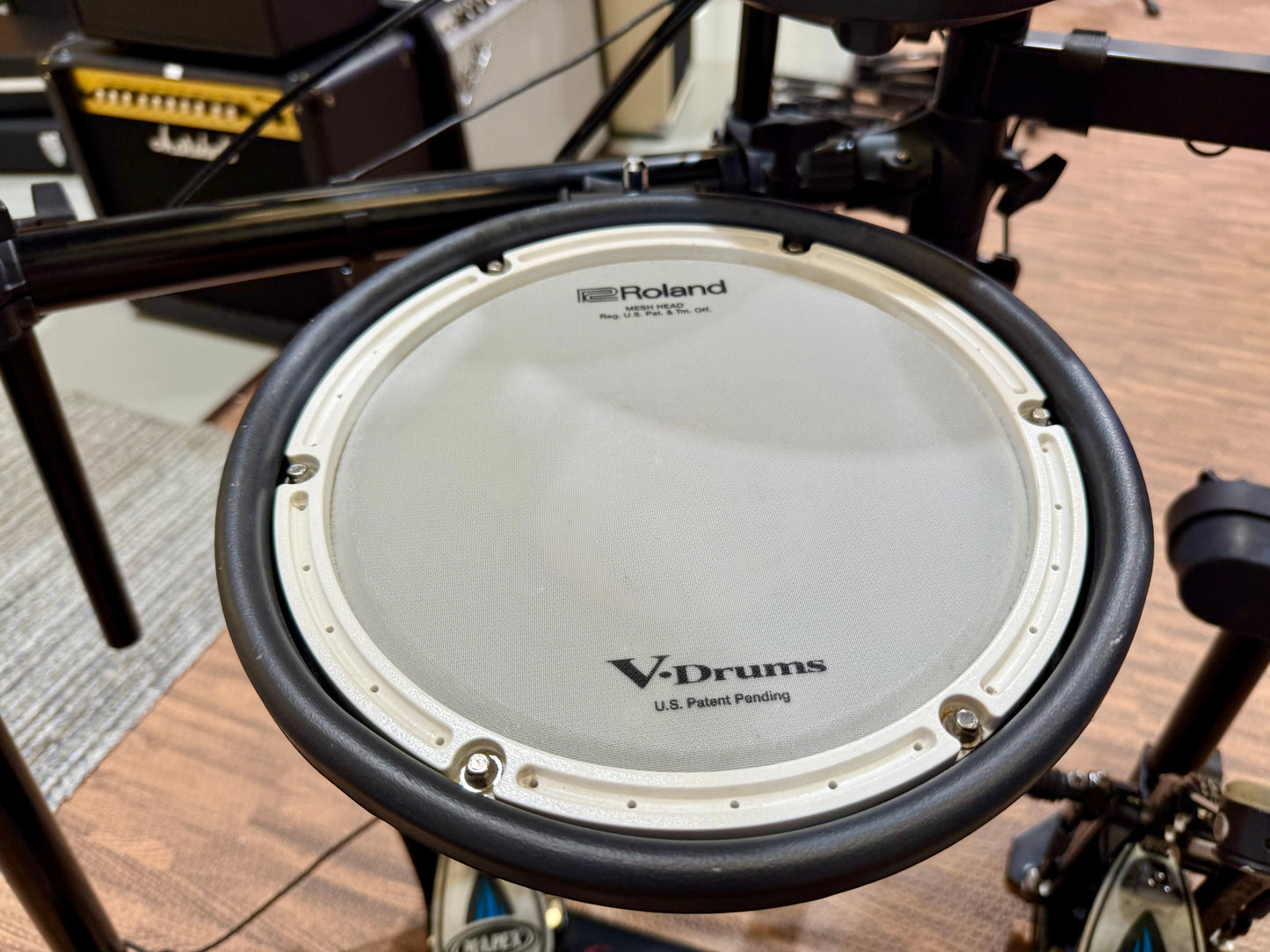 🥁 Roland TD-1DMK V-Drums Electronic Drum Kit~ With Mapex Double Bass Pedal !🥁