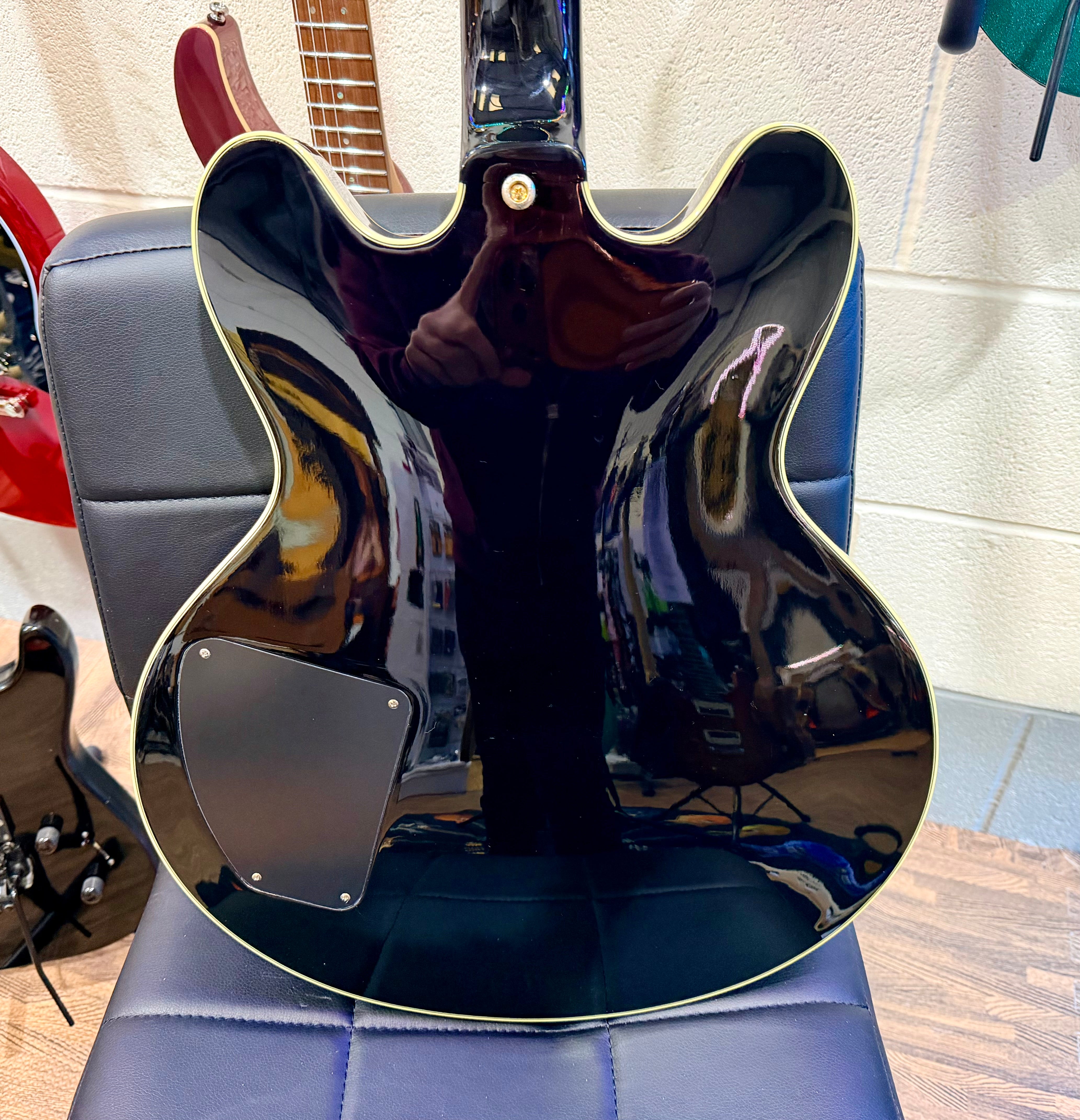 🔥2011🔥 Epiphone B.B. King Lucille Guitar~ Ebony Black~ Semi-Hollowbody!