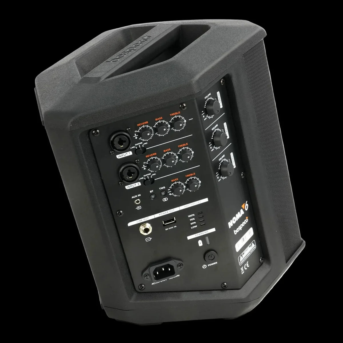 🔥NEW🔥 Bespeco NOMA 6 Portable Mini PA / Acoustic / Electric / Bass / Amp 200w!