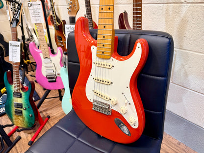 🌟2013🌟 Fender Classic Series 50s Stratocaster~ Fiesta Red~ Mexican MIM Strat!