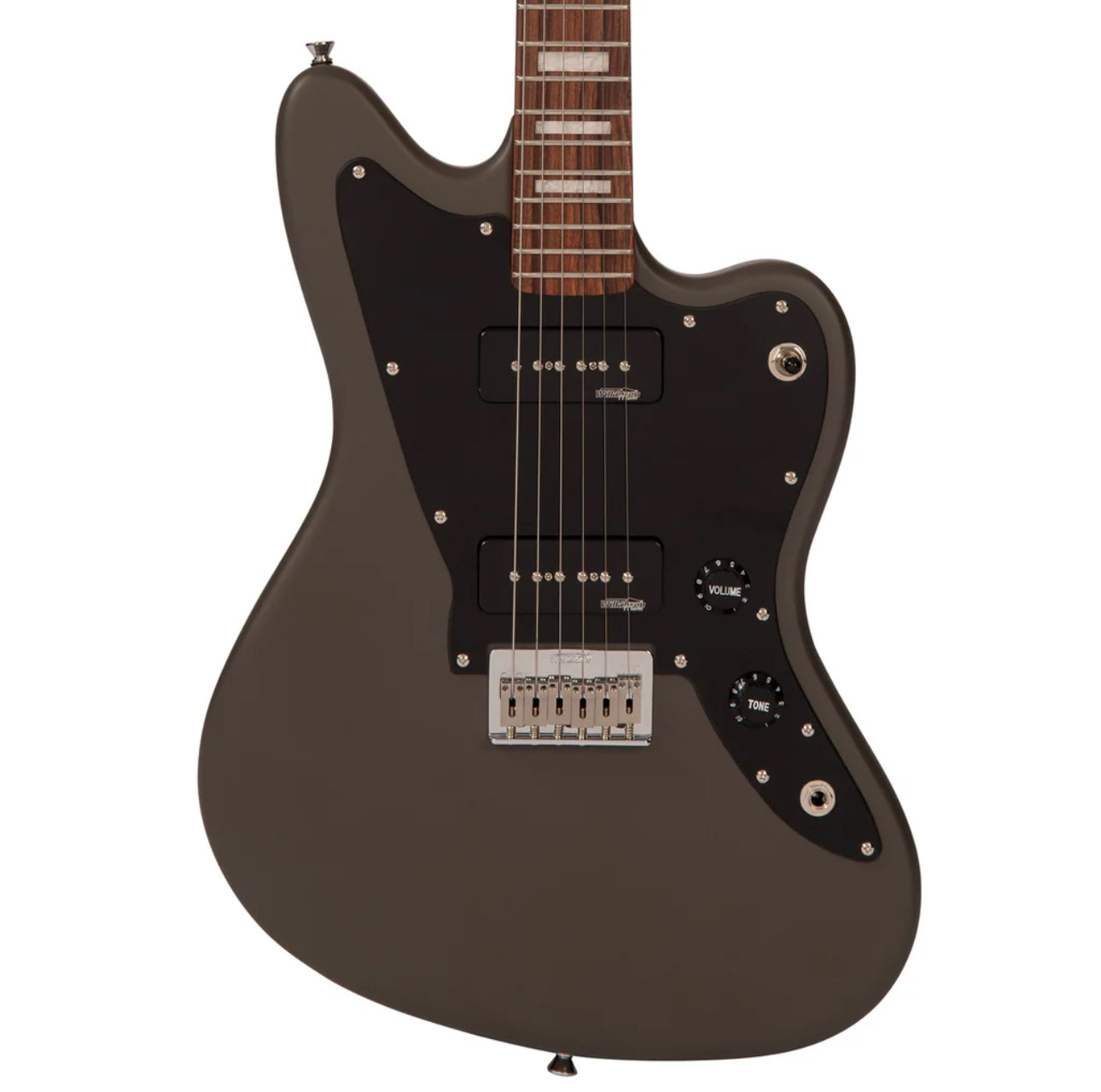 Vintage V65H ReIssued Hard Tail Electric Guitar ~ Satin Grey