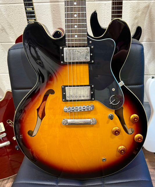 🌟2016🌟 Epiphone ES-335 Dot VS~ Vintage Sunburst Hollow-Body!