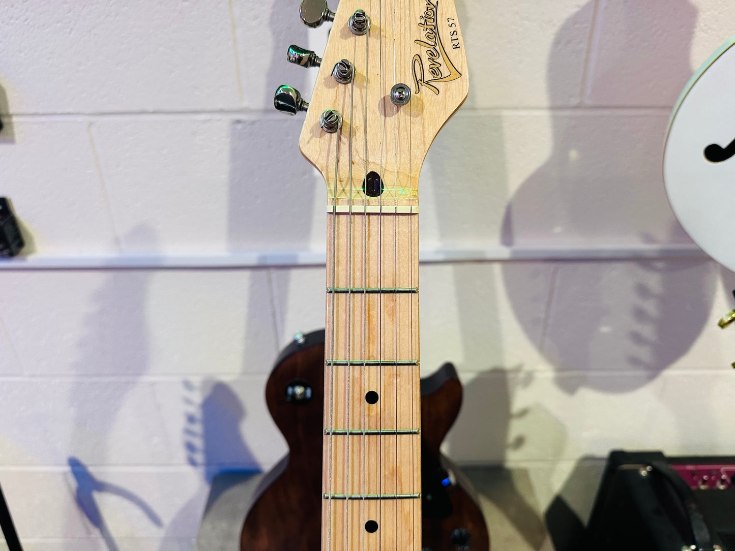 Revelation RTS 57 Stratocaster~ Alan Entwistle Strat Style Guitar~ Daphne Blue!