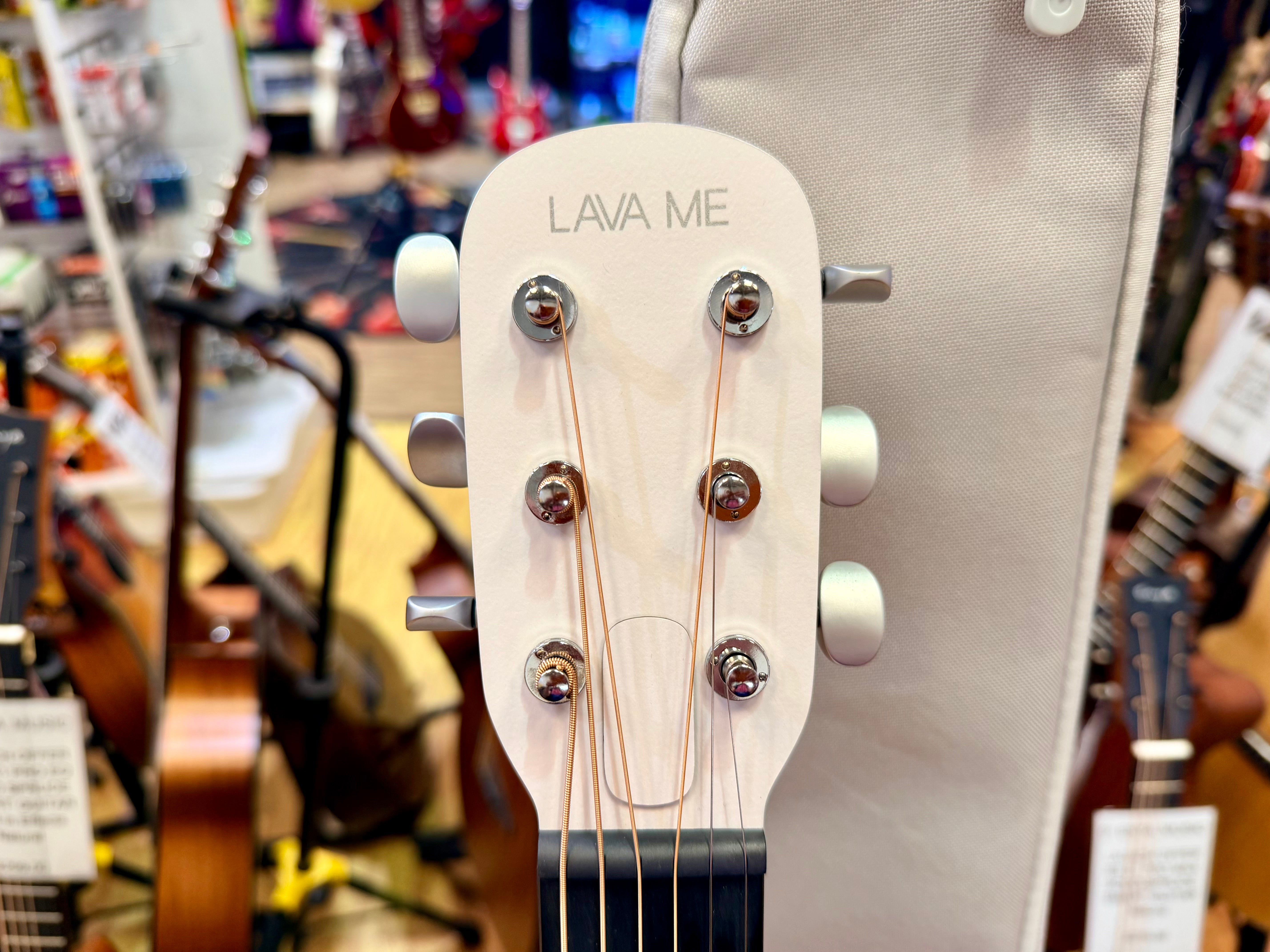 🔥EX-DEMO🔥 LAVA Music ME Play 36” Smart Electro Acoustic Guitar~ Frost White!