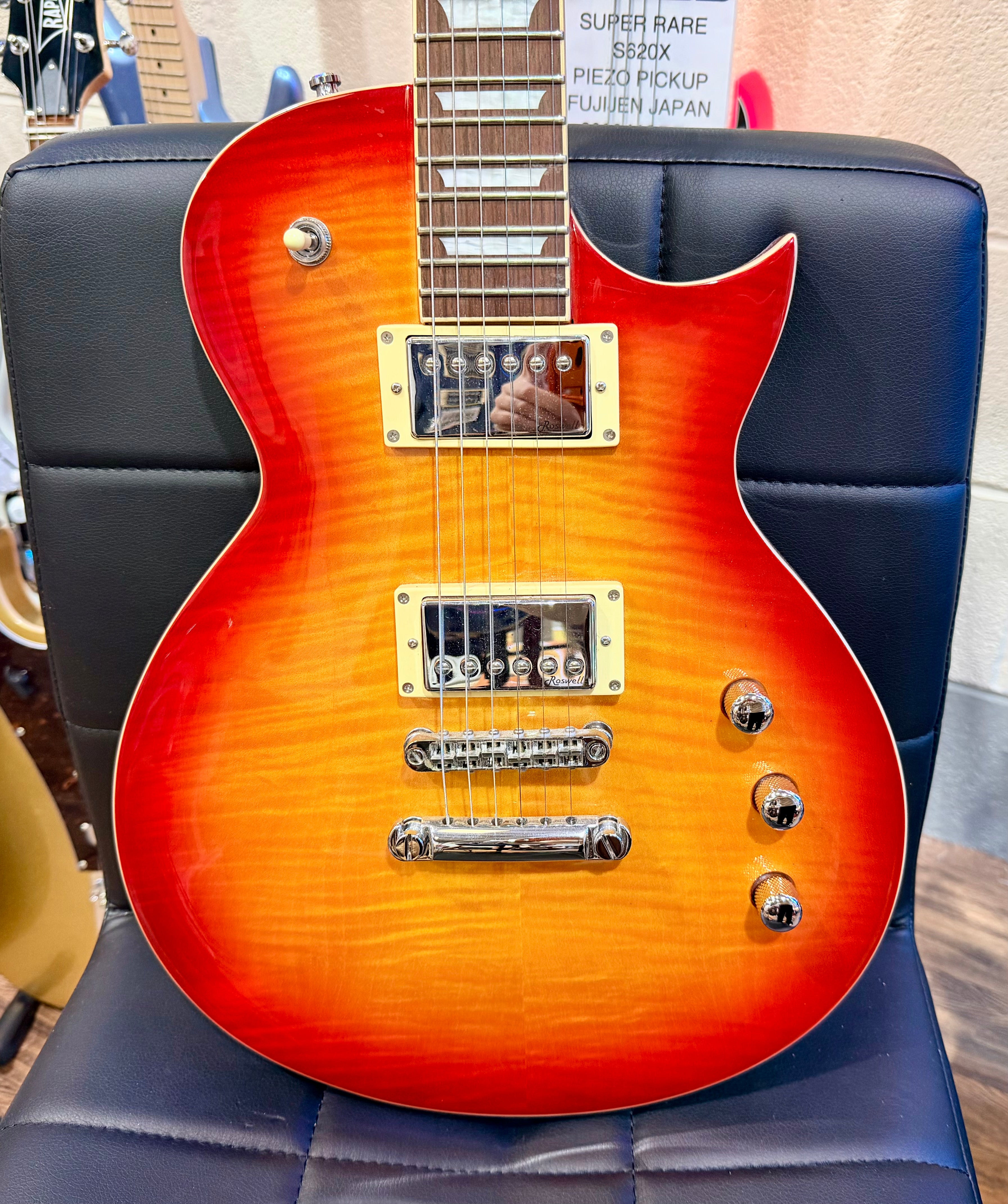 ☀️ Harley Benton SC Custom Line Singlecut Les Paul Electric Guitar~ Sunburst ☀️