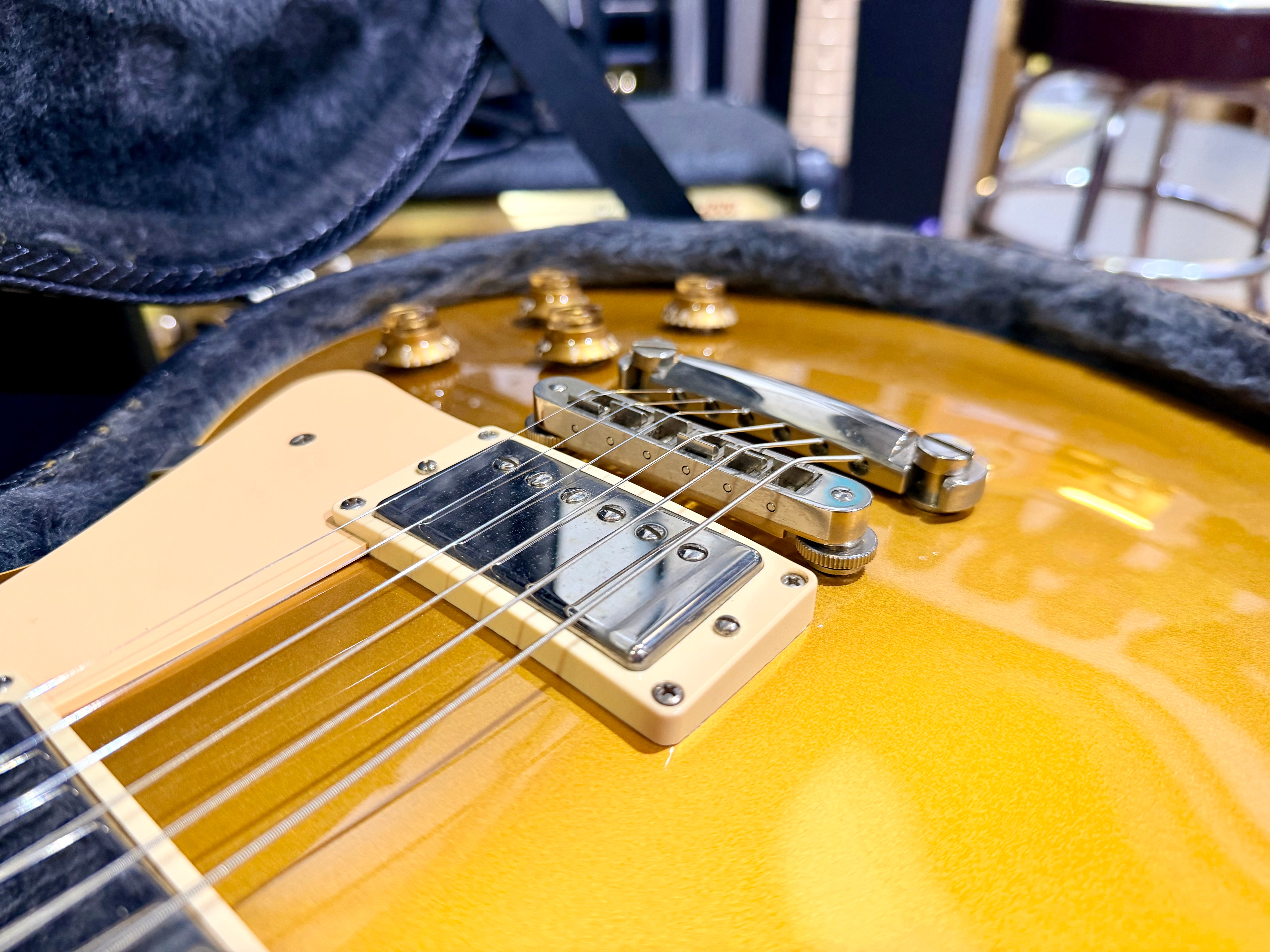 🌟 2005 Gibson USA Les Paul Standard Goldtop Jim Marshall OBE Signed + Case 🌟