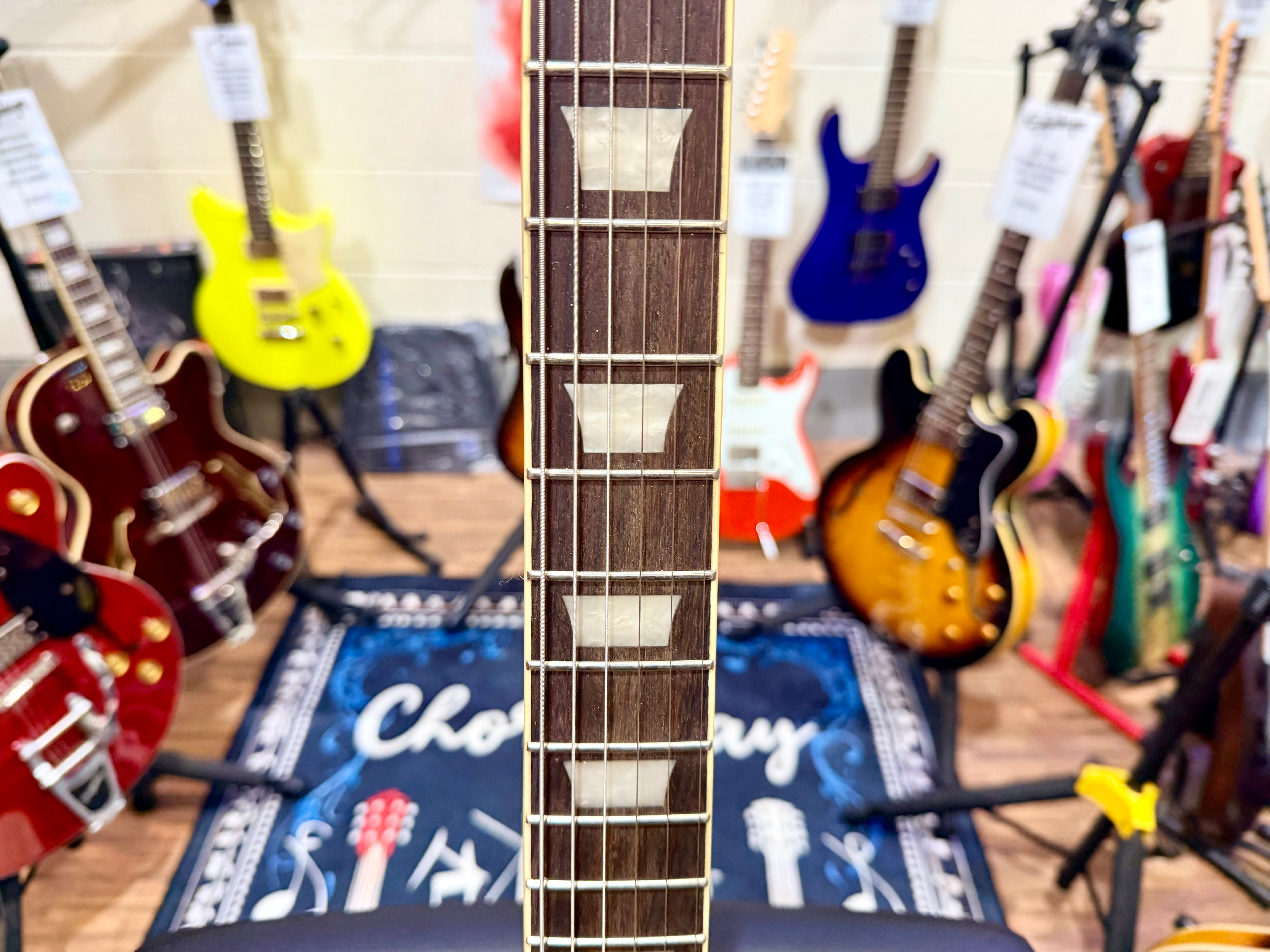 🍯B-STOCK🍯 Vintage V100 ReIssued Electric Guitar ~ Honeyburst Les Paul!