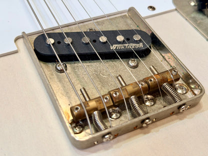🔥 Vintage V62 ICON Distressed Ash Blonde Telecaster Style Wilkinson Pickups 🔥