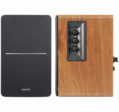 Edifier R1280Ts Active Bookshelf Speakers 2.0 Stereo PC/MAC/Studio Hi-Fi - Wood