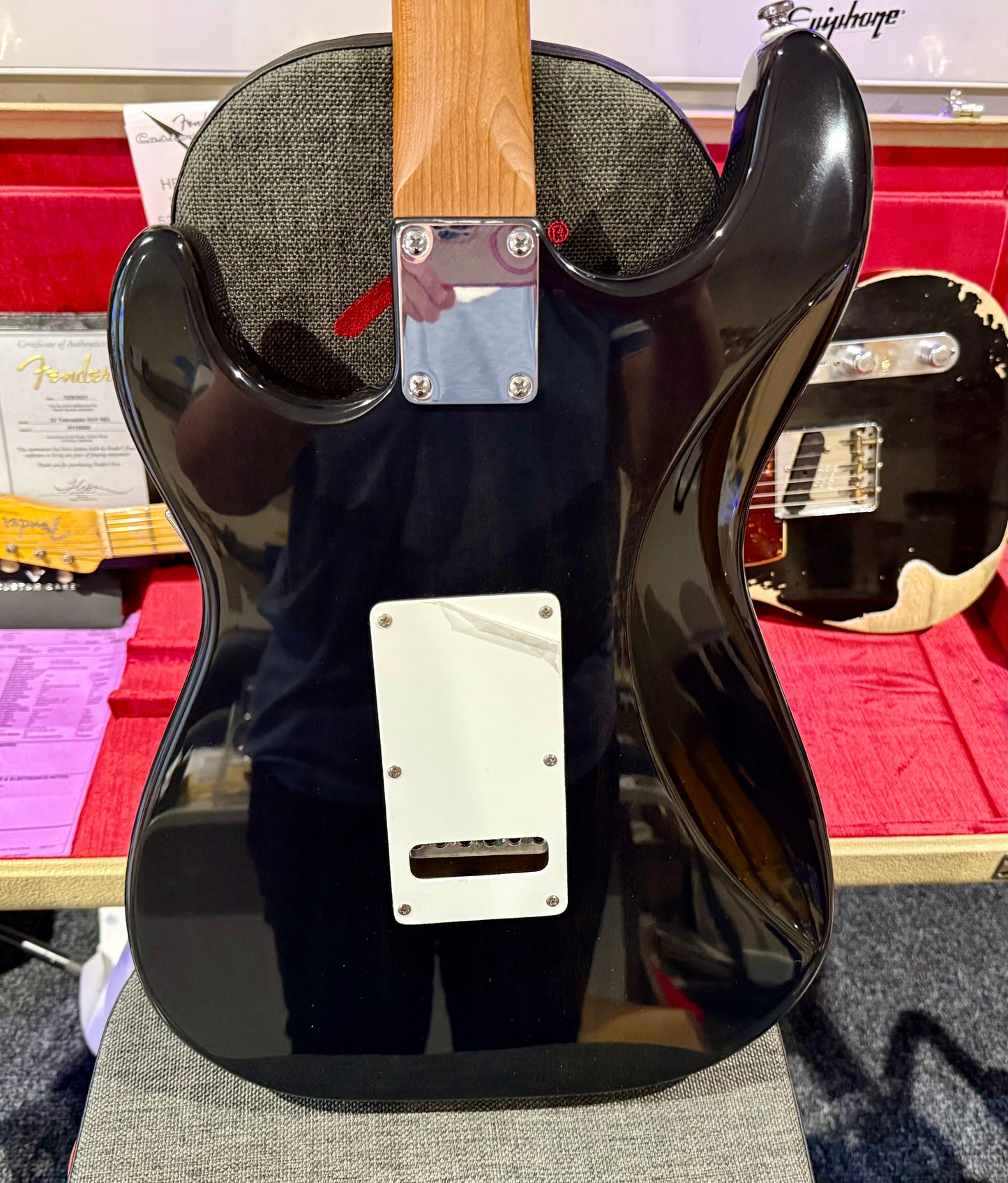 🔥BAKED MAPLE🔥 G&L Tribute Comanche Burl Top Electric Guitar~ Limited Edition!