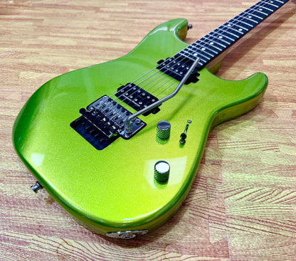 ⚡️2022⚡️ Charvel Pro-Mod San Dimas Style 1 HH FR E~ Lime Green Metallic~ Floyd!