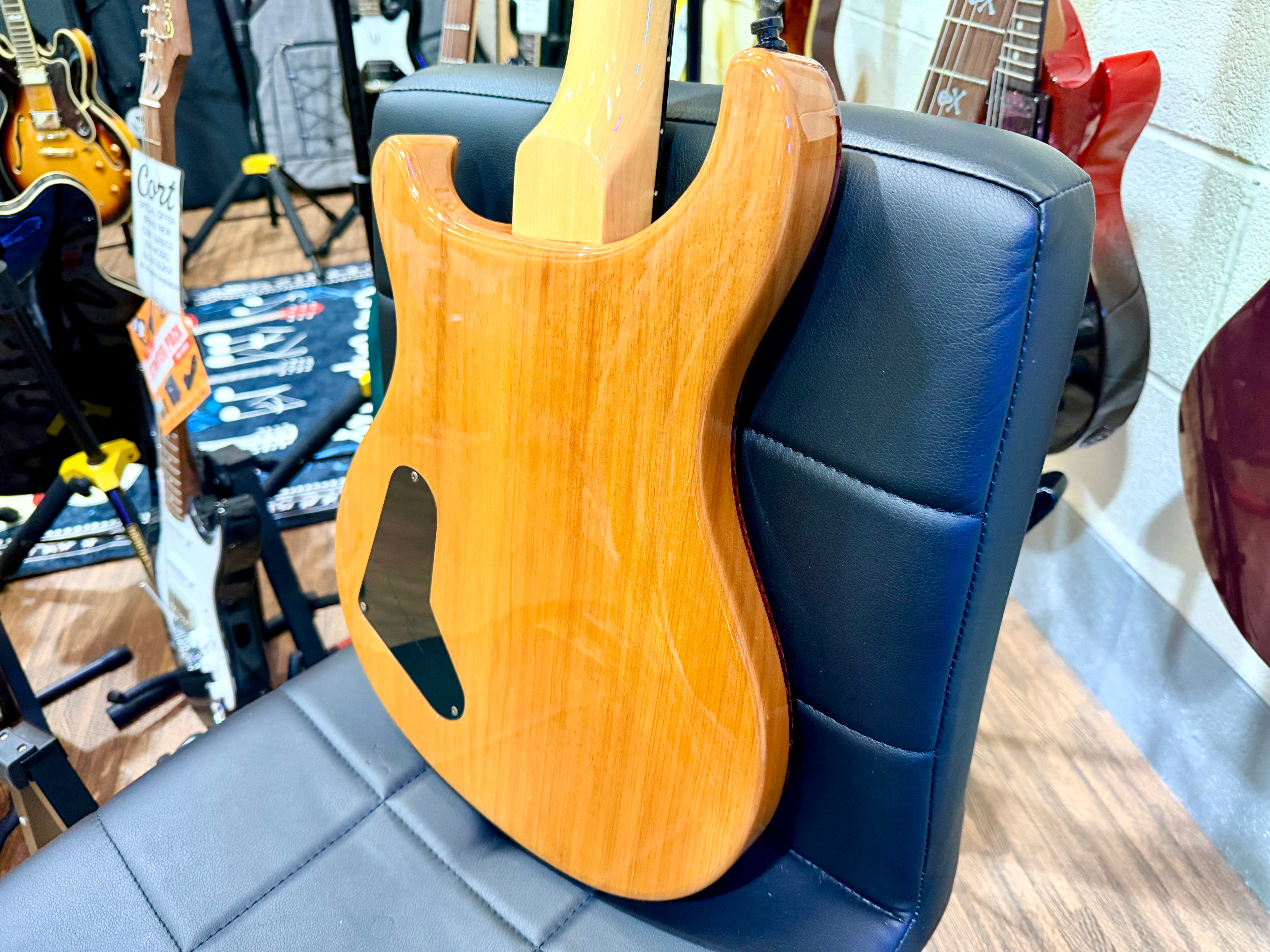 ⚡️RARE⚡️ PRS SE Exotic Custom 22 Semi-Hollow Swamp Ash Quilt~ Limited Run~ 2017!