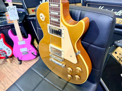 🌟 2005 Gibson USA Les Paul Standard Goldtop Jim Marshall OBE Signed + Case 🌟