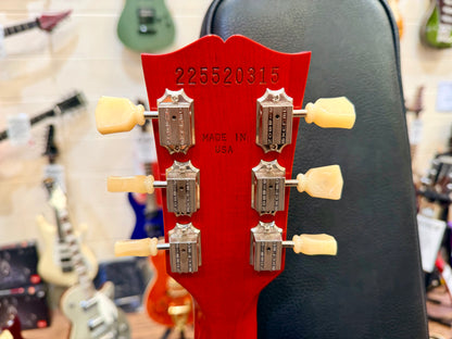 🍒2022🍒 Gibson SG Tribute~ Worn Satin Cherry USA + Deluxe Gig Bag~ Cherished!