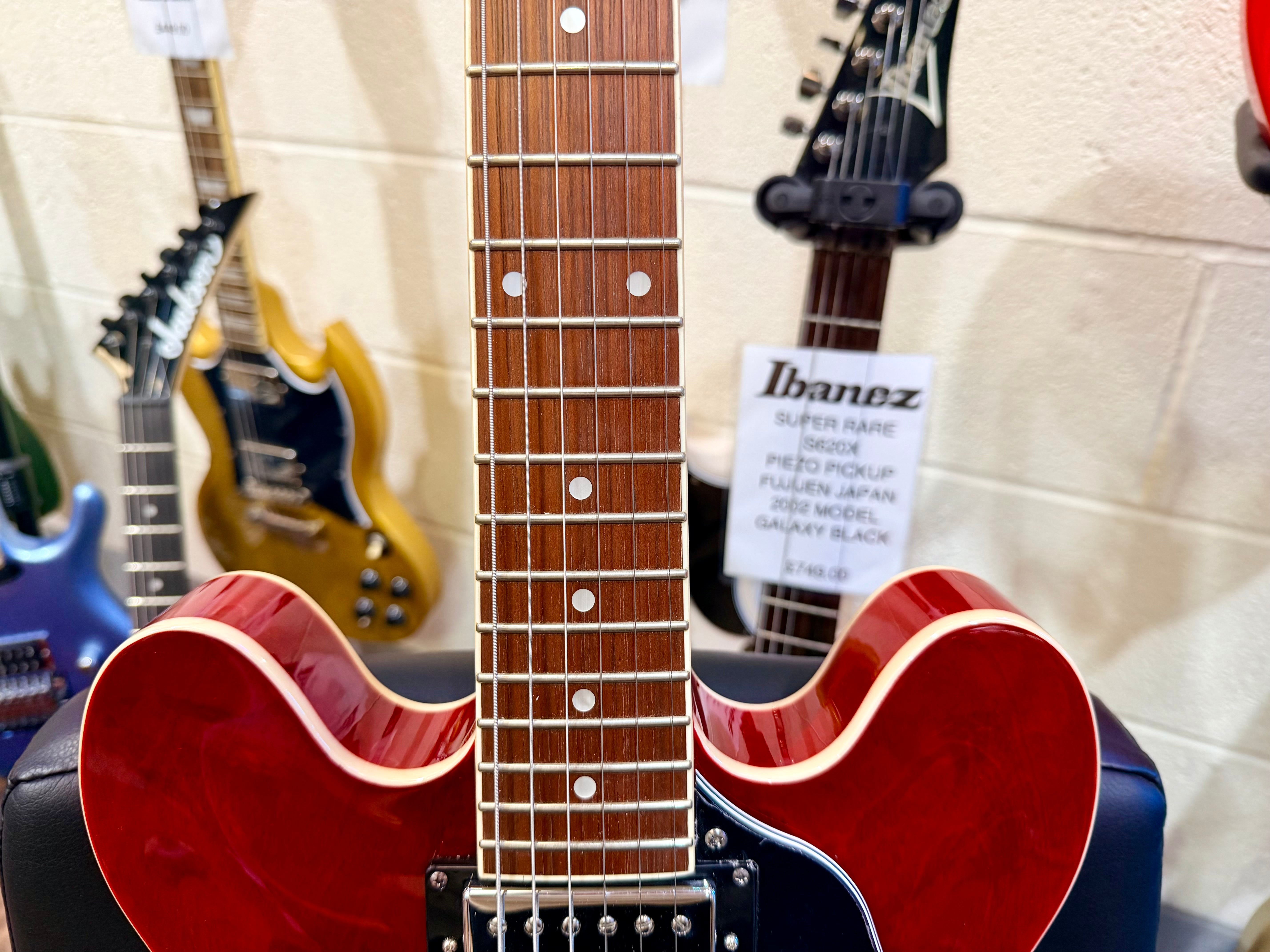 🌟BRAND NEW🌟 Tokai UES78 SR Semi Hollow Body~ See-Through Red~ ‘335’ Style!