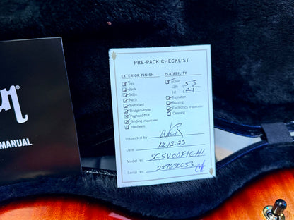 🔥MINT🔥 Gibson SG Supreme In Fireburst~ AAA Figured Top~ Gold Hardware 2023 USA!