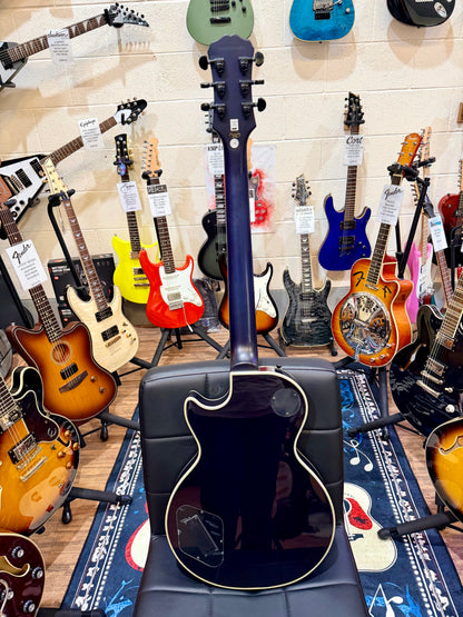 🔥2019🔥 Epiphone Les Paul Prophecy Custom Plus EX~ Midnight Sapphire~ EMG P’Ups
