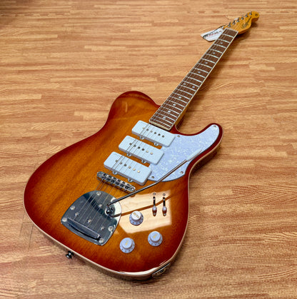 Vintage REVO Series Trio VRBT72HB~ Honeyburst~ Triple P90~ Last One DEAL