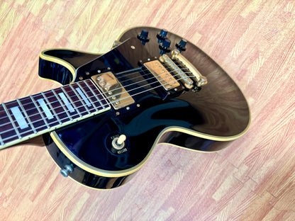🇯🇵 1992 Greco EGC-480 Mint Collection Les Paul Custom~ MIJ Japan Ebony 🇯🇵