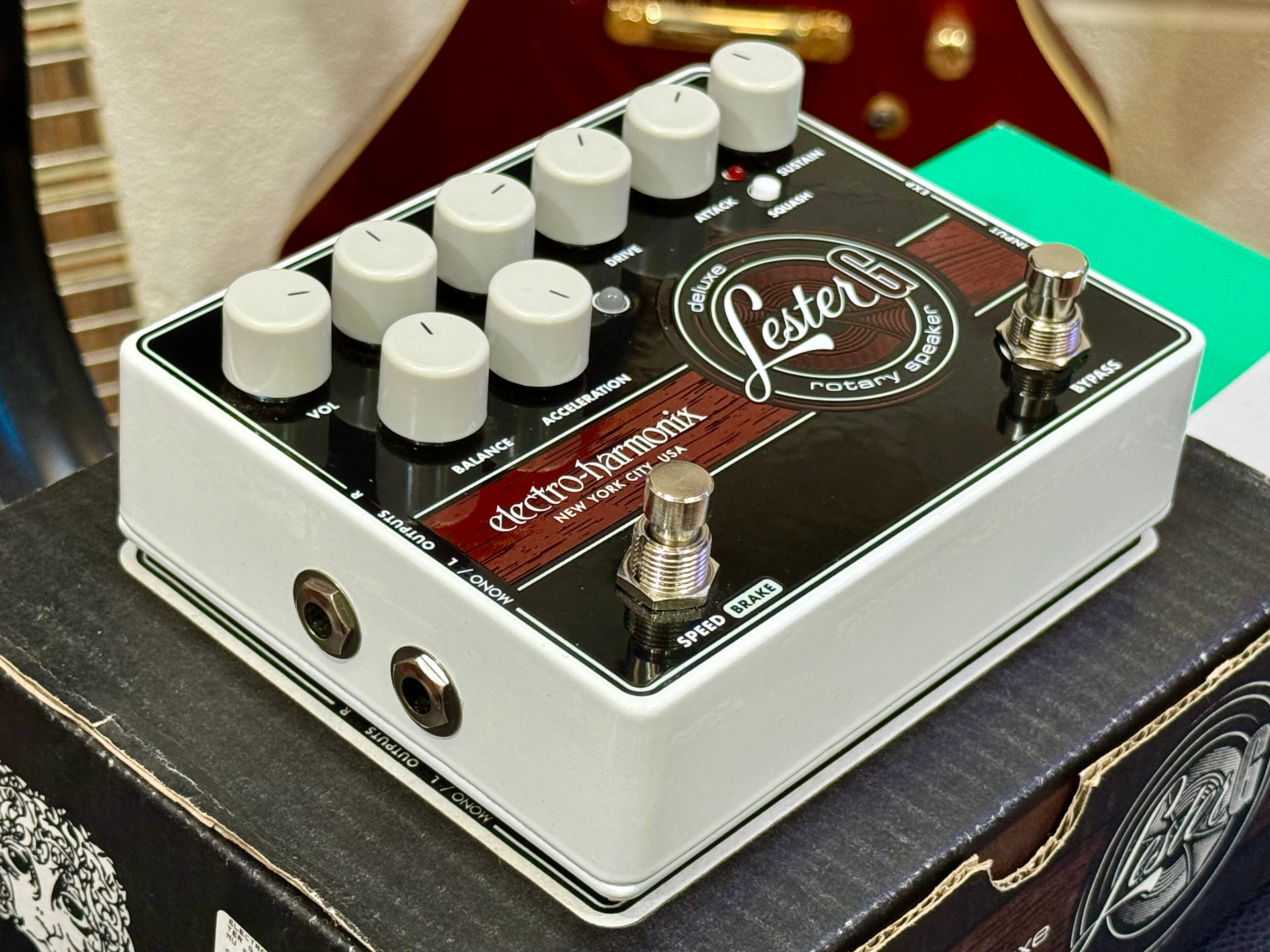 🎸BOXED & MINT🎸 Electro Harmonix Lester G Deluxe Rotary Speaker~ Leslie Pedal!