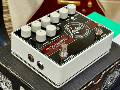 🎸BOXED & MINT🎸 Electro Harmonix Lester G Deluxe Rotary Speaker~ Leslie Pedal!