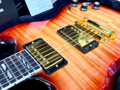 🔥MINT🔥 Gibson SG Supreme In Fireburst~ AAA Figured Top~ Gold Hardware 2023 USA!