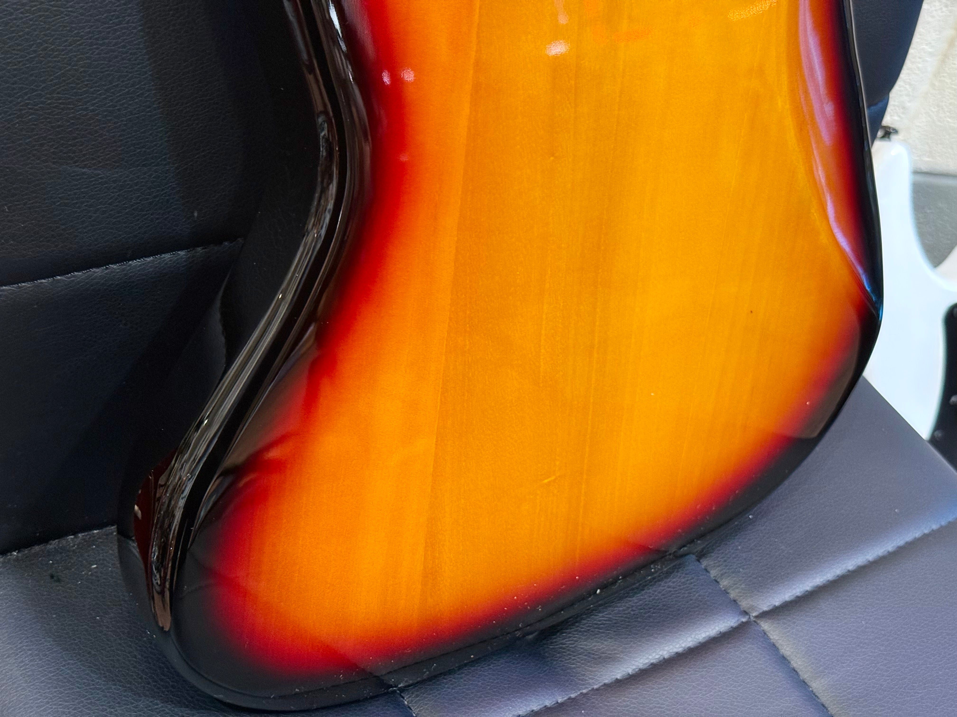 🌟BRAND NEW ~ SHORT SCALE🌟 Eko One VJB JB-100 3/4 Electric Jazz Bass Guitar~ Sunburst!