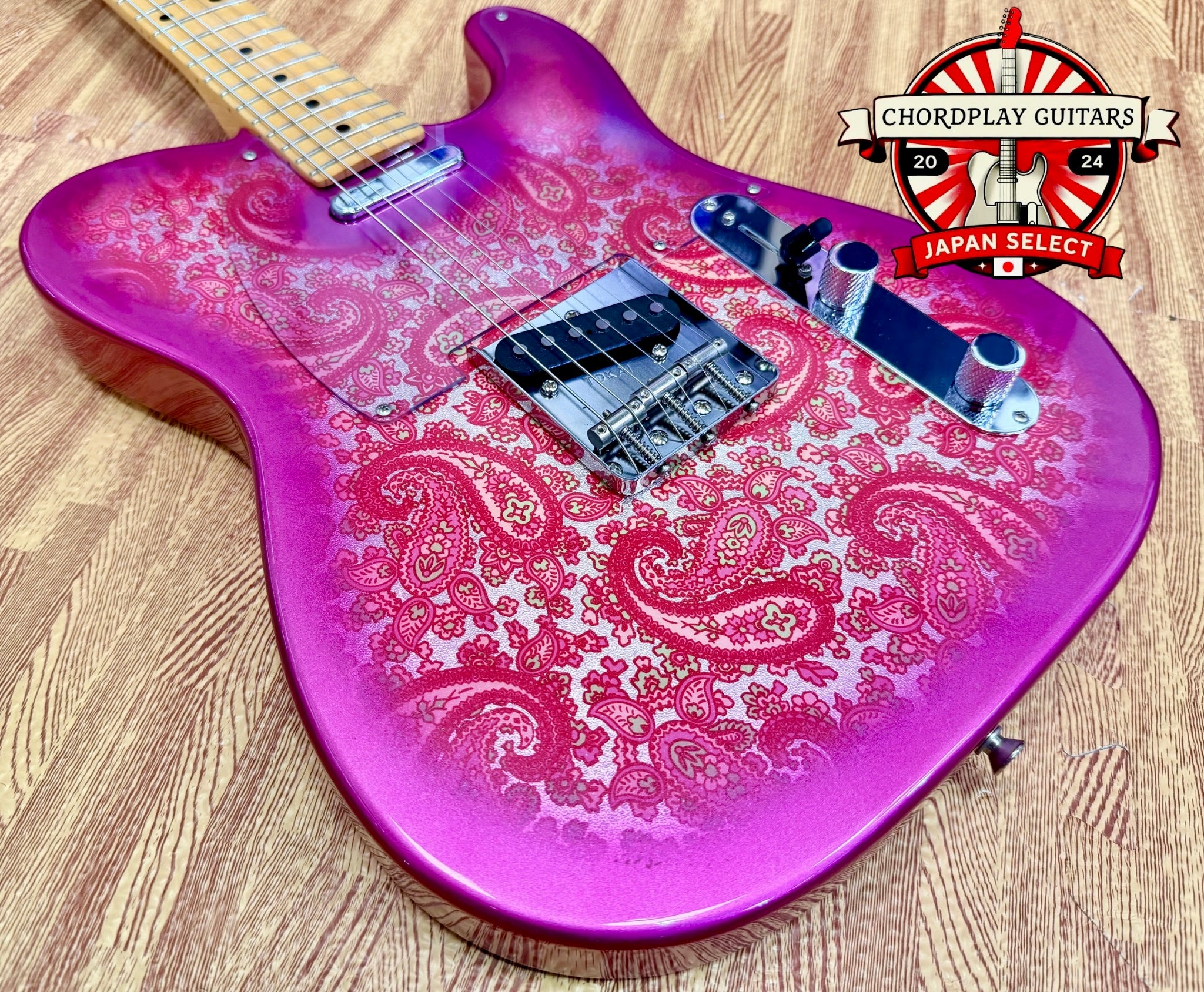 🇯🇵 Tokai ATE122PR Pink Paisley Telecaster Breezysound~ 2019 Japan MIJ 🇯🇵