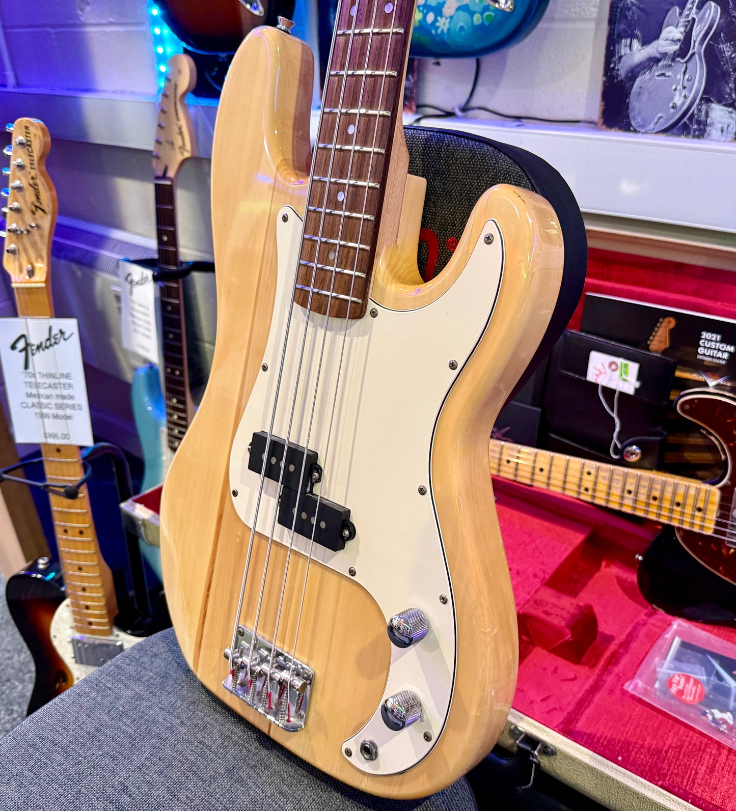 🎸PERFECT STARTER ELECTRIC BASS🎸 Gear4Music Bass Guitar~ P Precision Style!
