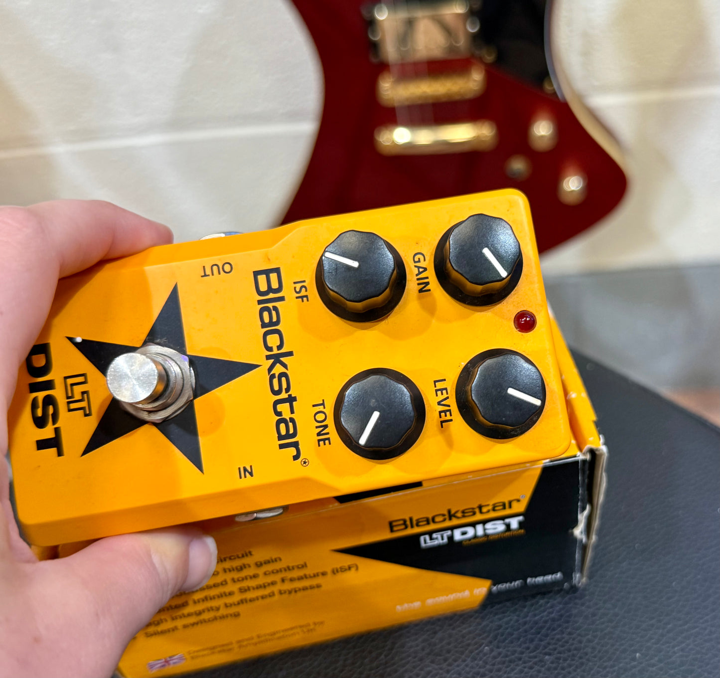 🎸 Blackstar LT Distortion Guitar Pedal~ Effects Unit~ Boxed 🎸