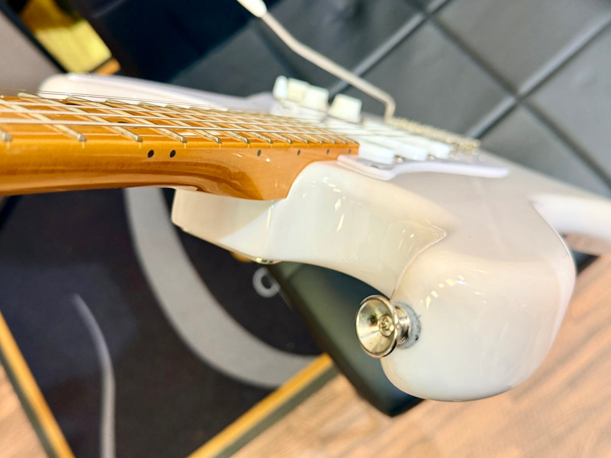 🔥EMG ACTIVE🔥 Squier Classic Vibe ‘50s Stratocaster In White Blonde~ EMG SA P’ups