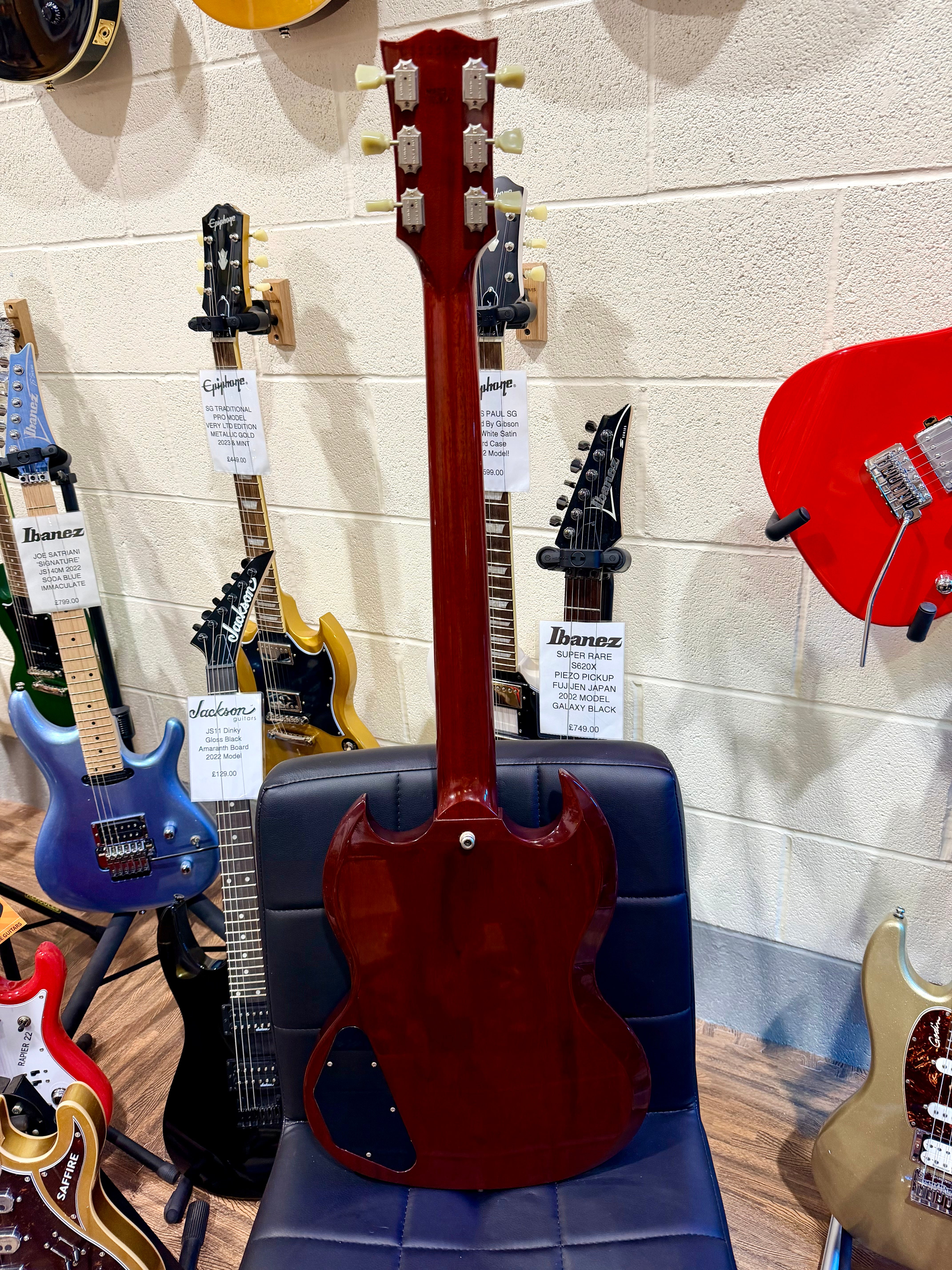 🍒2005 USA🍒 Gibson '61 SG Standard Reissue~ Heritage Cherry~ Cherished & Case!