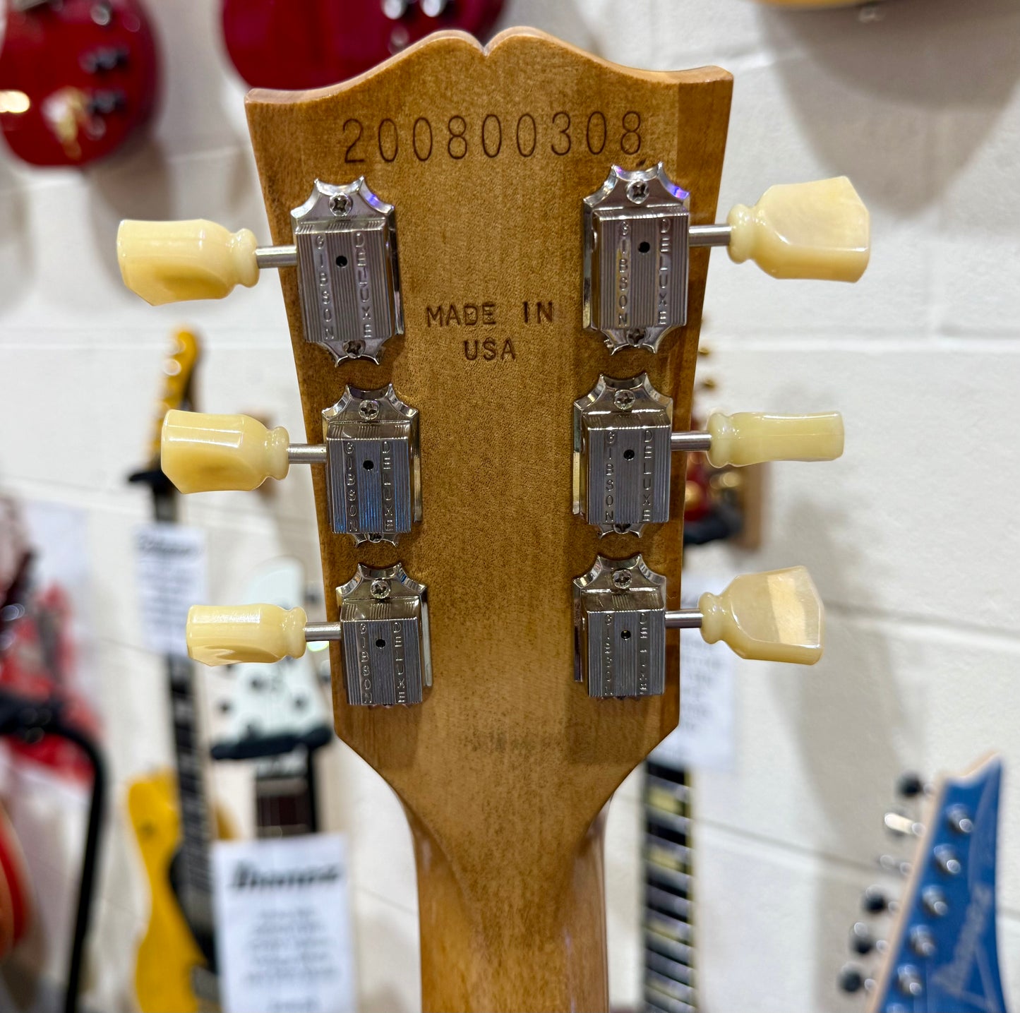 🌟2020🌟 Gibson SG Tribute~ Natural Walnut Finish~ Hiscox Hard Case~ USA Made!