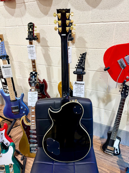 🔥MINT🔥 Vintage V100PBB V100 Les Paul~ P90 Pickups~ 2W90 Gold Hardware~ Black!