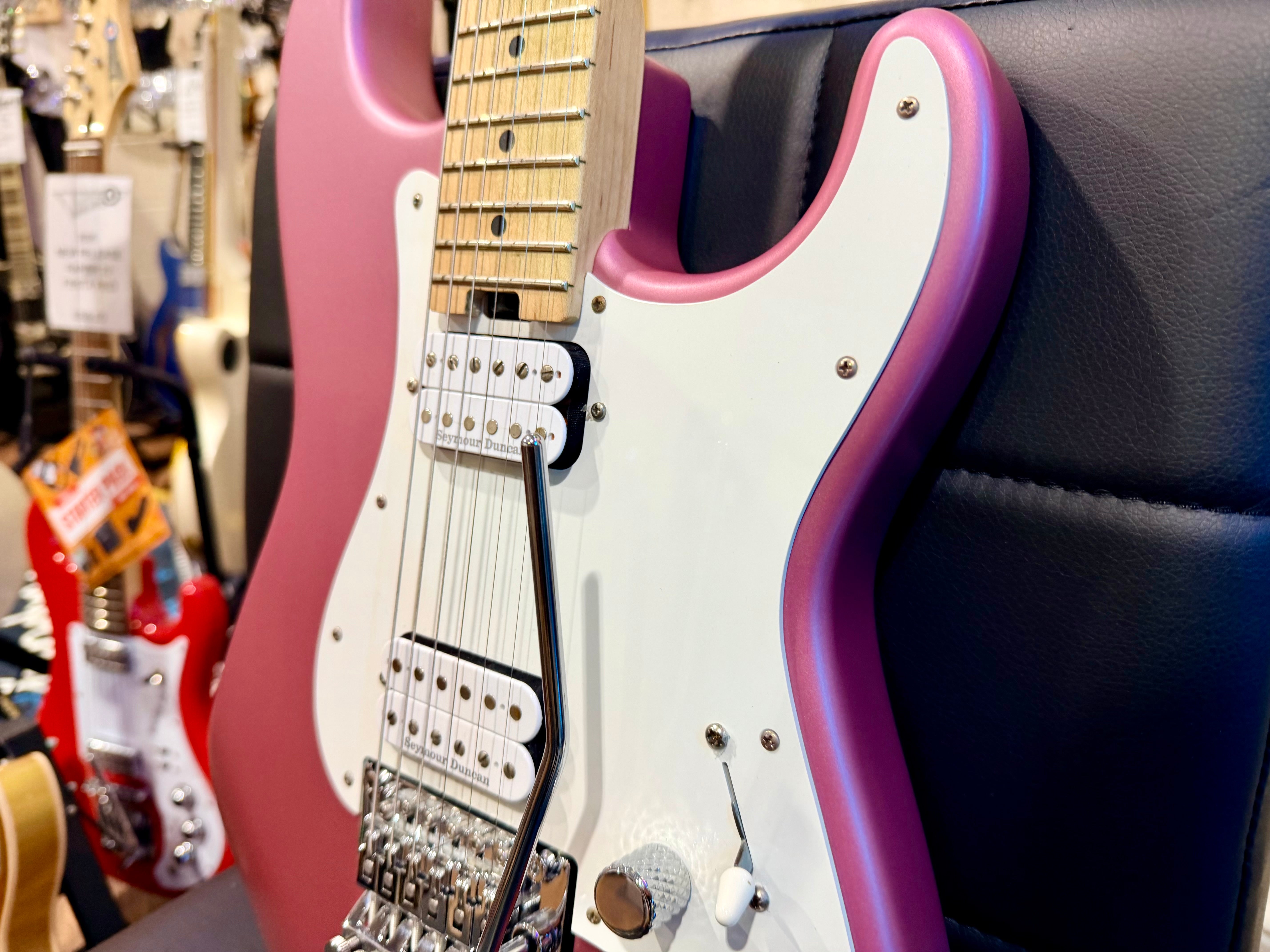 🔥2019🔥 Charvel So Cal Pro Mod Style 1~ HH FR~ Burgundy Mist~ Upgraded Titanium