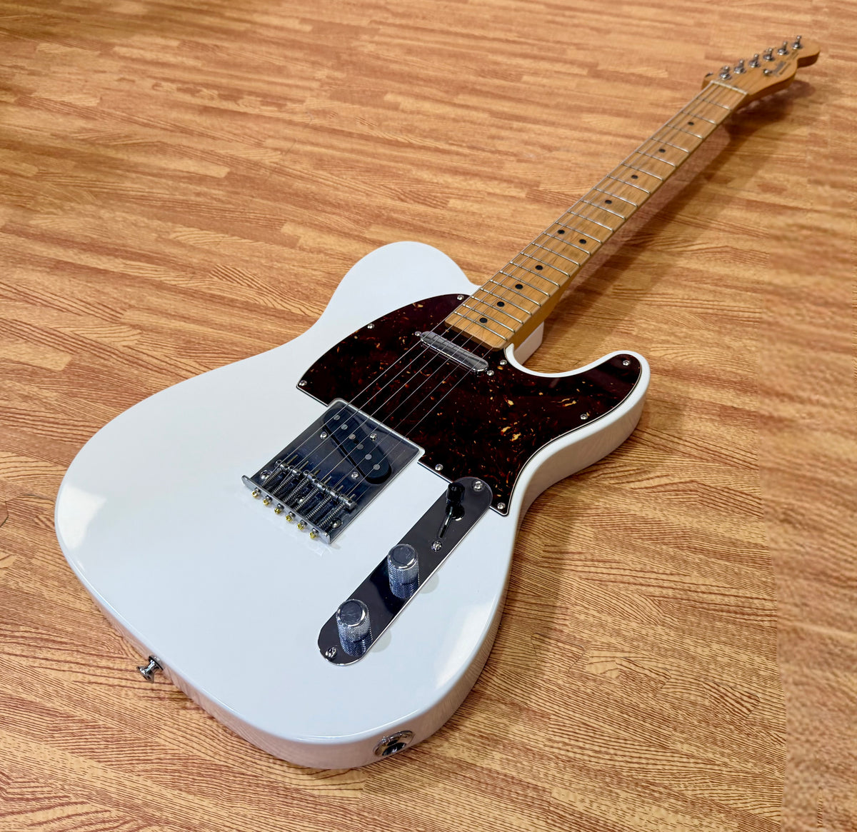 ⚡️1996⚡️ Fender Mexican Standard Telecaster MIM Polar White~ Tex-Mex Pickups!