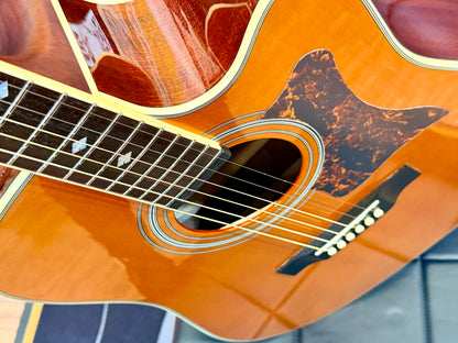 🌟2013🌟 Epiphone Masterbilt DR-500MCE Electro Acoustic Guitar All Solid~ Natural