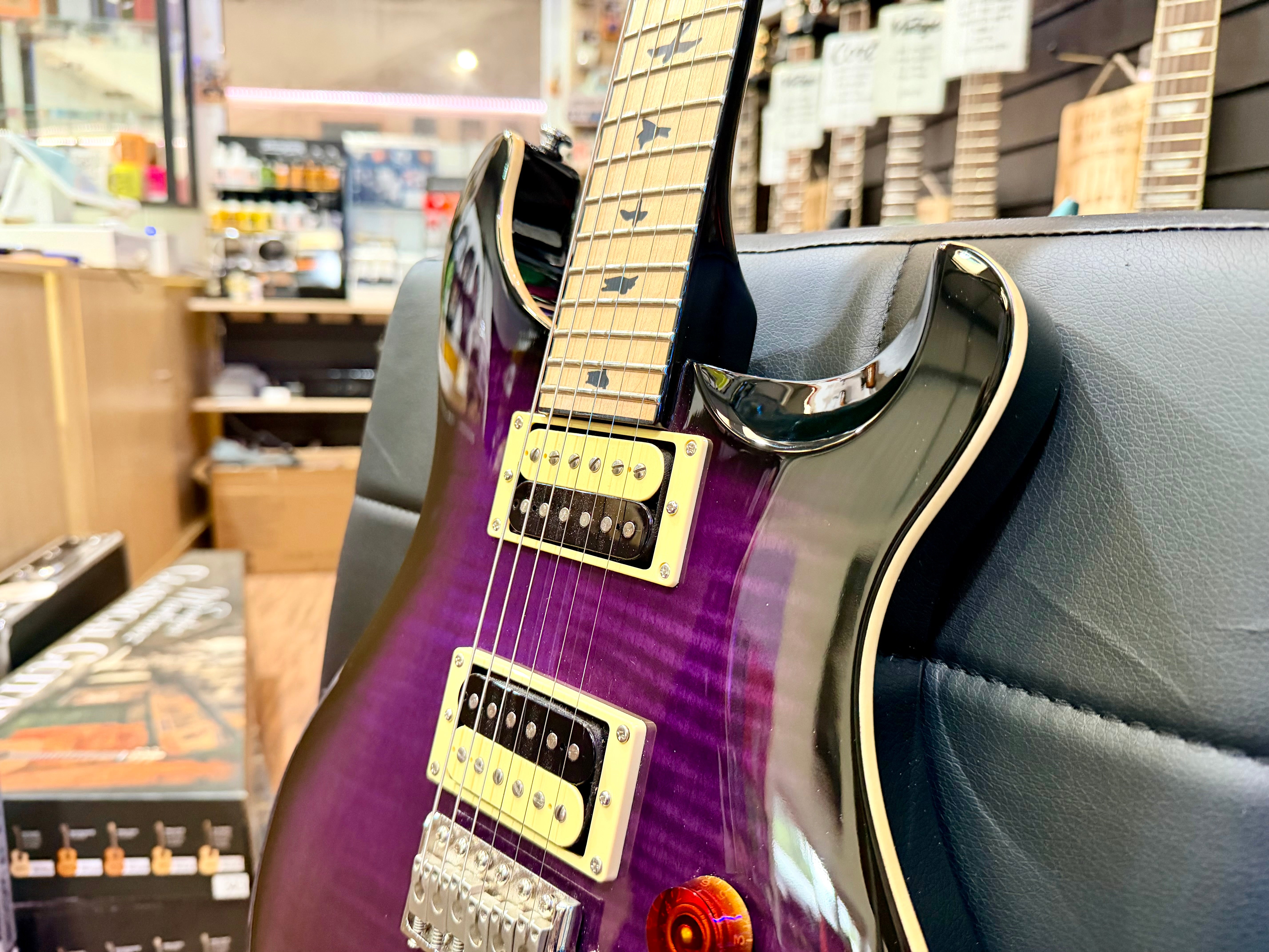 ⚡️2019⚡️ PRS SE Custom 24 Ltd Edition~ Purple Mist~ Satin Maple Neck~ Cherished!