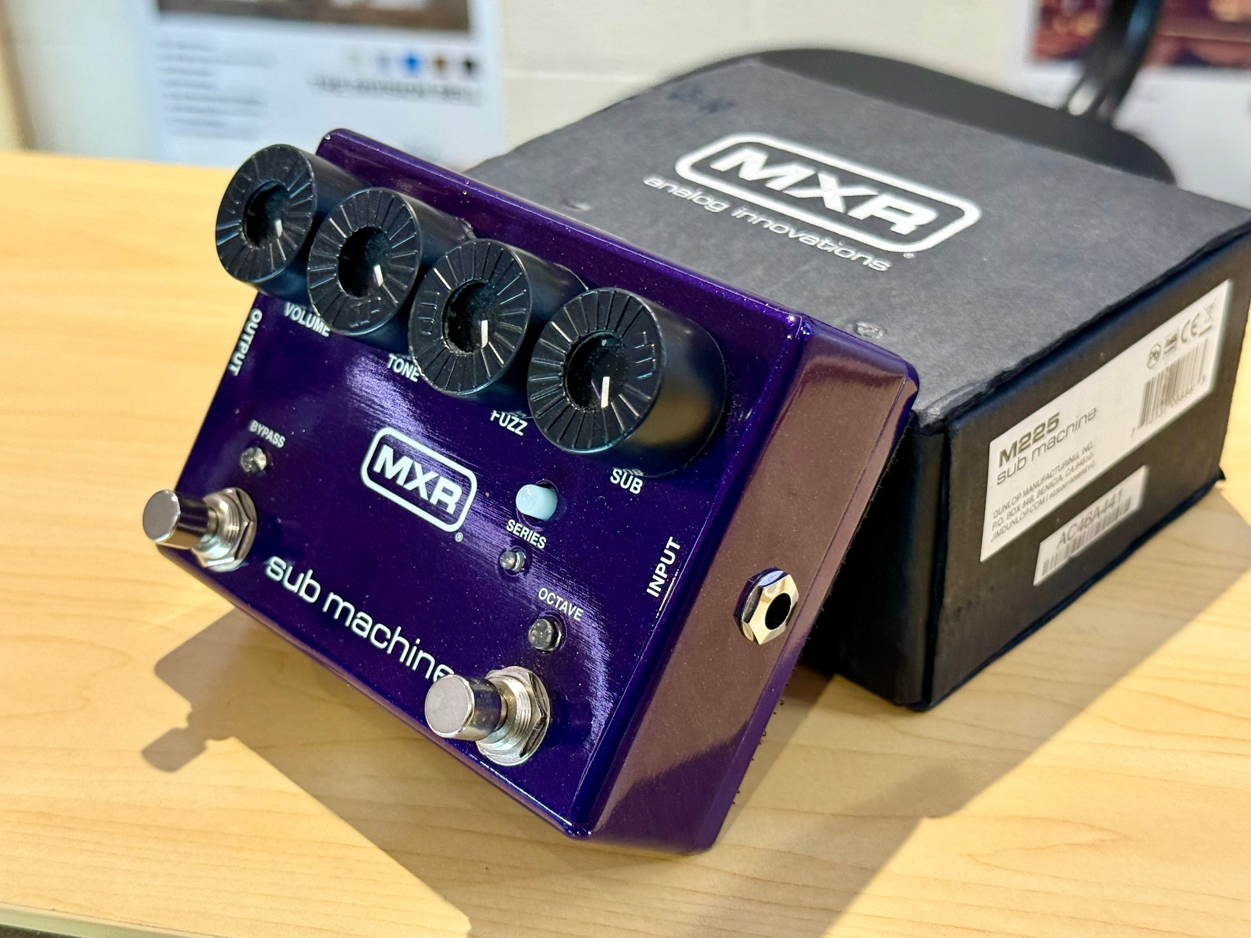 🌟BOXED & MINT🌟 MXR M225 Sub Machine Octave Fuzz Guitar Pedal~ Effects Unit!